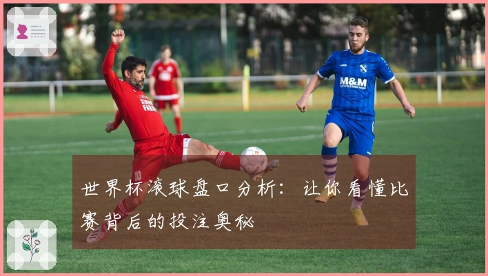世界杯滚球盘口分析：让你看懂比赛背后的投注奥秘